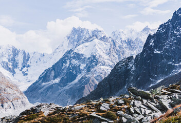 alpine mountain view