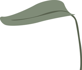 Banana leave element