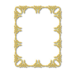 Frame, in the style of an ornament, Vector illustration eps 10, Art.	