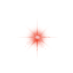explosion of red and white stars light sun png transparent background