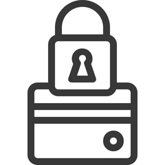 lock security payment icon