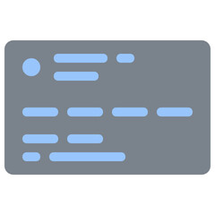 Obraz premium credit card icon