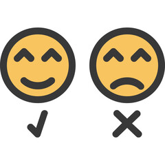 like dislike feedback icon