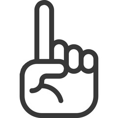 one gesture icon