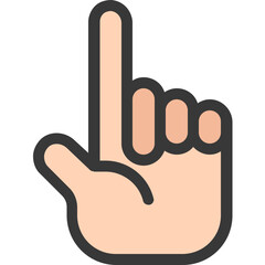 index gesture icon