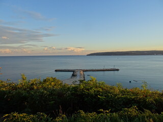 Nice summer view from Varna in Bulgaria 