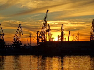 Obraz premium Nice summer view from Varna in Bulgaria 