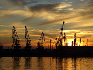 Obraz premium Nice summer view from Varna in Bulgaria 