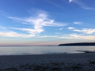 Nice summer view from Varna in Bulgaria 