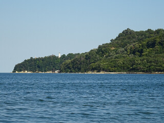 Nice summer view from Varna in Bulgaria 