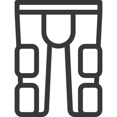 pants uniform icon