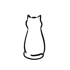 sketch cat, illustration cat