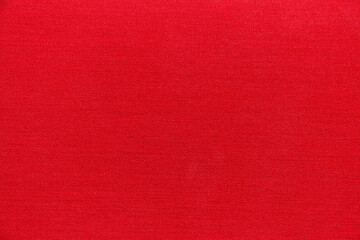 Abstract background, red fabric texture.