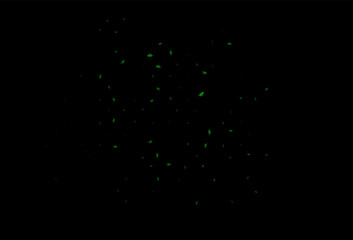 Dark Green vector sketch backdrop.