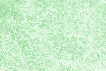 Green abstract background of paper fibers. Full frame