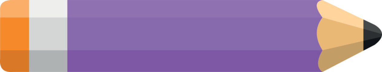 Obraz premium Pencil with eraser icon