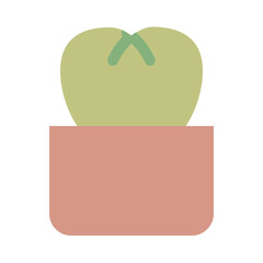 cactus pot icon