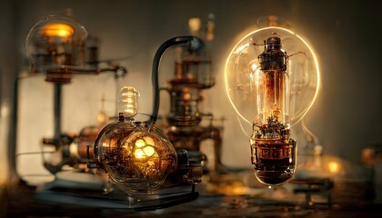 Steampunk Devices highly detailed