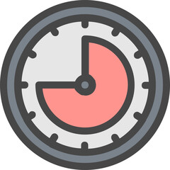 clock minute time icon