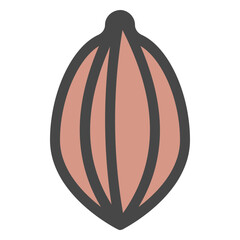 cocoa bean icon