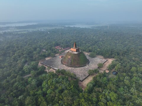 Stupa, Anuradhapura, Sri Lanka