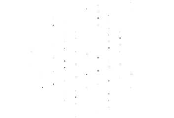 Light Black vector pattern with crystals, rectangles.