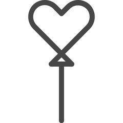 balloon love icon