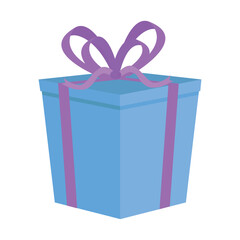 Vector colorful gift boxe with ribbon and bow.
