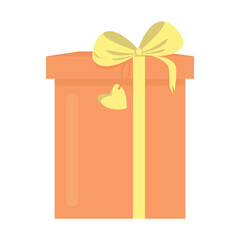 Vector colorful gift boxe with ribbon and bow.
