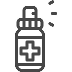 Obraz premium spray icon