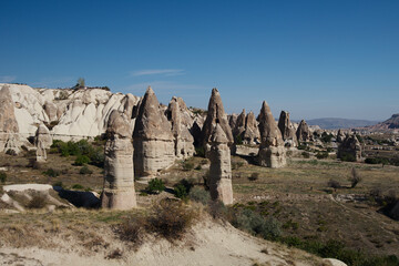 Love valley in Goreme national park. Cappadocia, Turkey