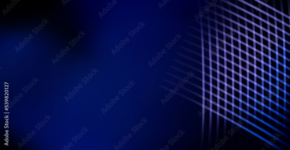 Canvas Prints abstract digital background with weave line art, big data stream visualization. high speed technolog