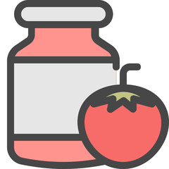 tomato sauce icon