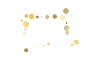 Gold glitter confetti, great design for any purpose. Party decor.