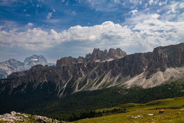panorama góry dolomity lato © Tomek Górski