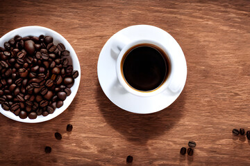 a photo of roasted coffee beans, popular drink ingredient