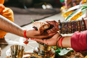 Indian traditional ritual 