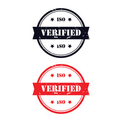 Obraz premium approved verified accepted custom iso verified passed failed organic original and rejected rubber stamp on a white background