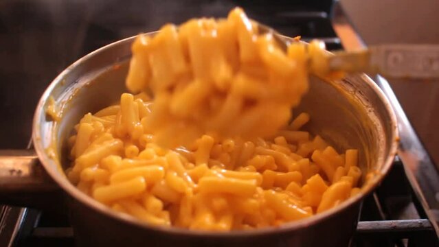 Cooking Mac and Cheese