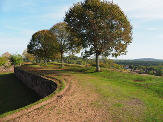 Bitsch  - Bitche - Ville de Bitche im Herbst