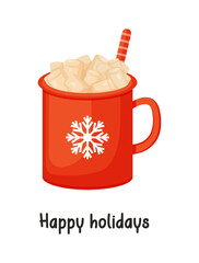 New year and christmas card