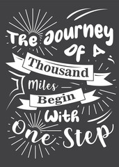 Obraz premium thousand miles