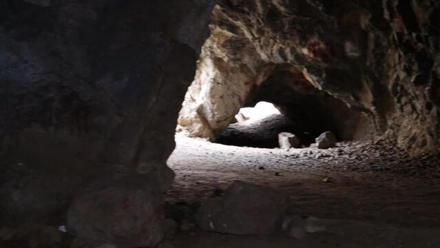 Los Angeles, Bronson Canyon/Caves,  section of Griffith Park, location for many movie and TV show