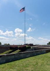 Fort Monroe National Monument in Hampton, Virginia. 