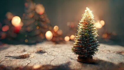 Christmas photorealistic background