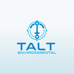 Marine Environmental vector logo design