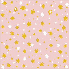 seamless pattern with flowers