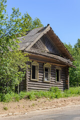 Houses of an abandoned village