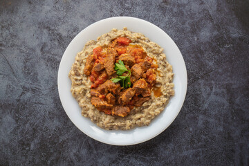 Hünkar liked one of the good dishes of Hatay city in Turkey .