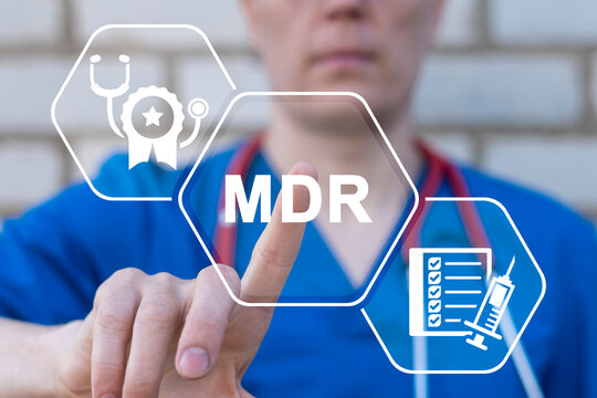 MDR Medical Device Regulation Concept.